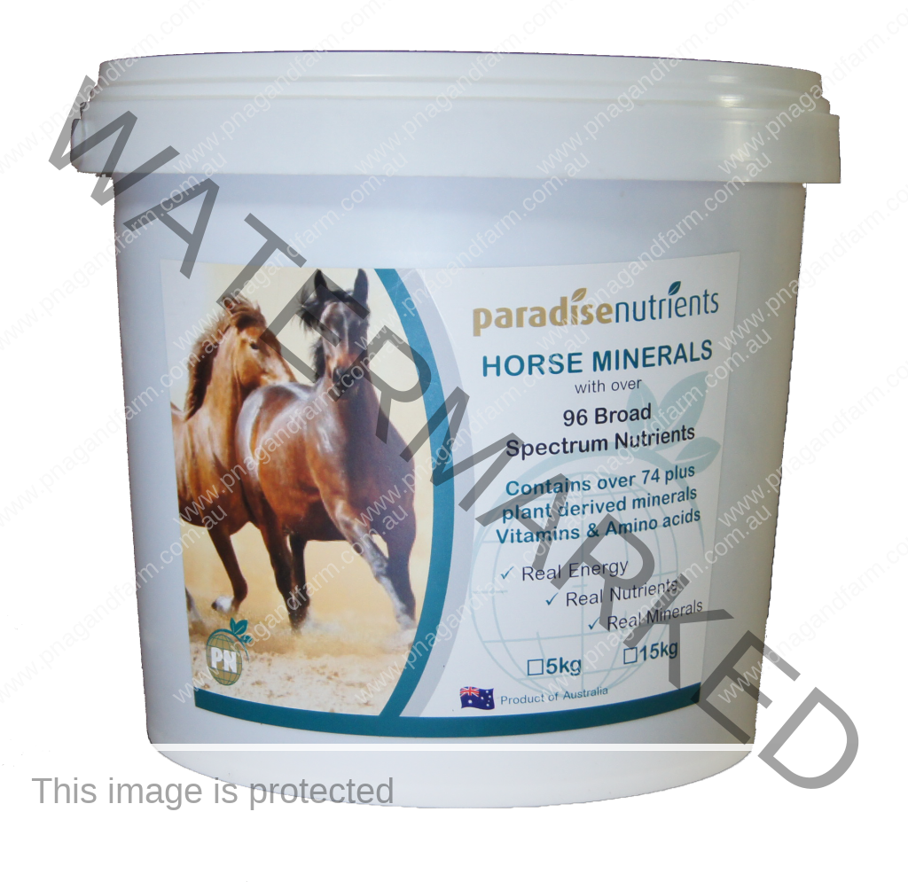 Horse Minerals - Paradise Nutrients Ag and Farm